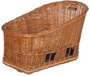 Basil Kosz na tylny bagażnik BASIL PASJA dla zwierząt MIK 50cm MIK System (ready to go) Adapter Plate 2.0 (blokada) wiklinowy 3