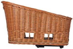 Basil Kosz na tylny bagażnik BASIL PASJA dla zwierząt MIK 50cm MIK System (ready to go) Adapter Plate 2.0 (blokada) wiklinowy 4