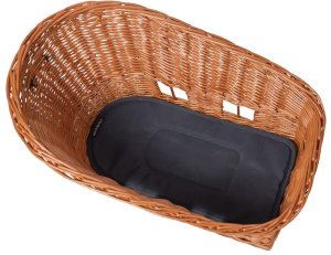 Basil Kosz na tylny bagażnik BASIL PASJA dla zwierząt MIK 50cm MIK System (ready to go) Adapter Plate 2.0 (blokada) wiklinowy 5