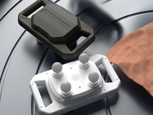 Masażer do ciała mocny 4 głowice 20 stopni siły + 6 trybów impulsowych usb 7