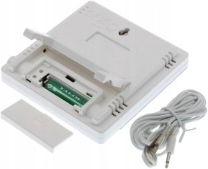 Stacja pogodowa DIGI+ BEZPRZEWODOWA STACJA POGODY TERMO-HIGROMETR ZEWNĘTRZNA SONDA ZEGAR BUDZIK 6