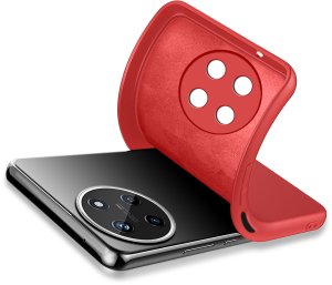 krainaGSM Etui do Realme 11 4G CASE Silicone ELASTYCZNE PLECKI + Szkło 9H 2
