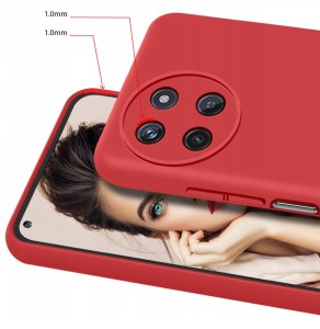 krainaGSM Etui do Realme 11 4G CASE Silicone ELASTYCZNE PLECKI + Szkło 9H 3