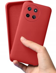 krainaGSM Etui do Realme 11 4G CASE Silicone ELASTYCZNE PLECKI + Szkło 9H 7