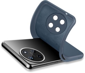 krainaGSM Etui do Realme 11 4G CASE Silicone ELASTYCZNE PLECKI + Szkło 9H 2
