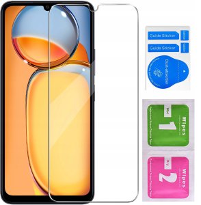 krainaGSM Etui do Xiaomi Redmi 13C | Poco C65 CASE MATT Plecki + SZKŁO OCHRONNE 9H 8