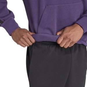 Bluza męska adidas Essentials 3-Stripes Fleece fioletowa JX0740 L 6