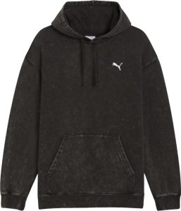 Puma Bluza męska ESS Elevated Relaxed Wash Hoodie czarna 688049 01 XL 2