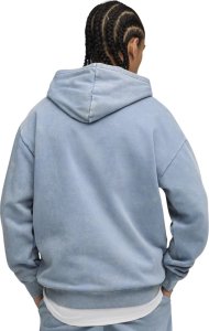 Puma Bluza męska ESS Elevated Relaxed Wash Hoodie niebieska 688049 34 L 4