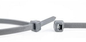 WKK 110226871 opaska kablowa Zwalniana opaska kablowa Plastik Szary 100 szt. 2