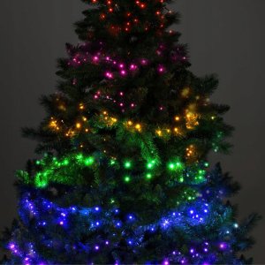 Lampki choinkowe LED z efektem bieżącej wody, 400 szt. 2