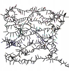 Lampki choinkowe LED z efektem bieżącej wody, 400 szt. 8
