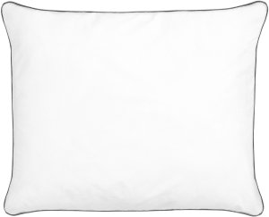 Beliani Zestaw 2 poduszek PELISTER Wysoka Mikrofibra 50 x 60 cm Biały 4