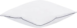 Beliani Zestaw 2 poduszek PELISTER Wysoka Mikrofibra 50 x 60 cm Biały 5
