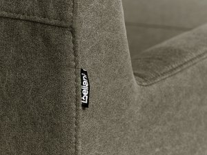 Narożnik dla 3 osób ELVENES Ciemnozielony Prawostronny 14