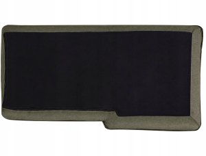 Narożnik dla 3 osób ELVENES Ciemnozielony Prawostronny 10