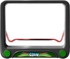 Magiczna tablica podświetlana do rysowania dla dzieci z szablonami 4 mazaki Magiczna tablica podświetlana do rysowania dla dzieci z szablonami 4 mazaki 2