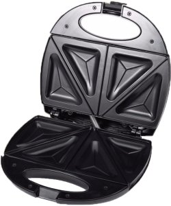 Opiekacz toster sandwich do kanapek z powłoką teflonową 750 W Opiekacz toster sandwich do kanapek z powłoką teflonową 750 W 3