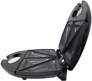 Opiekacz toster sandwich do kanapek z powłoką teflonową 750 W Opiekacz toster sandwich do kanapek z powłoką teflonową 750 W 4