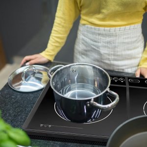 Kuchenka indukcyjna przenośna 2 pola grzewcze 4000 W Kuchenka indukcyjna przenośna 2 pola grzewcze 4000 W 4