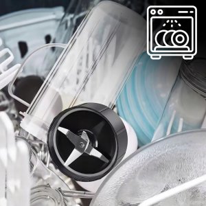 Blender kielichowy z funkcją sokowirówki 4 kubki 250 W Blender kielichowy z funkcją sokowirówki 4 kubki 250 W 5