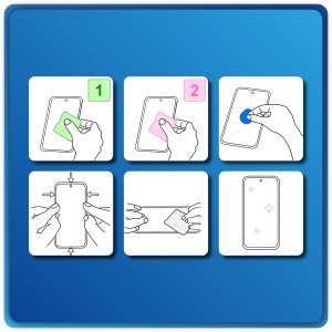 3x SZKŁO HARTOWANE NA CAŁY EKRAN do iPhone 16 Pro | 17 |17 Pro SZYBKA 5D 9H 8