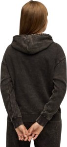 Puma Bluza damska z kapturem kangurka ESS Elevated Relaxed Wash Hoodie czarna 688103 01 M 4