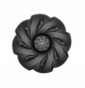 Valera Natural Twirl Diffusor czarny - Dyfuzor do włosów NTD (7610558017851) 2