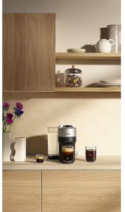 Ekspres na kapsułki Krups Nespresso Vertuo Pop+ titana - Ekspres do kawy na kapsuły XN930T10 (3045380025318) 2