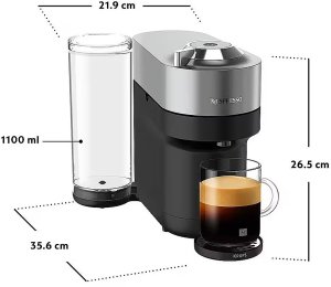 Ekspres na kapsułki Krups Nespresso Vertuo Pop+ titana - Ekspres do kawy na kapsuły XN930T10 (3045380025318) 3