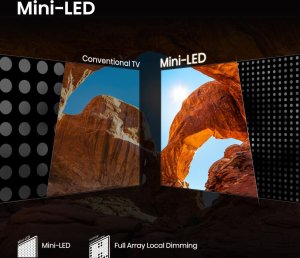 Telewizor Hisense U7Q 50'' 4K UHD Mini LED czarny - Telewizor 50U7Q (6942351420899) 2