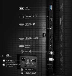 Telewizor Hisense U7Q 50'' 4K UHD Mini LED czarny - Telewizor 50U7Q (6942351420899) 10