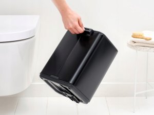 BRABANTIA atkritumu tvertne ar pedāli  7L  Matt black 237867 237867 (8710755237867) 9