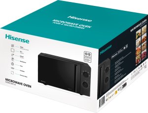Hisense  20 L  700 W  melna - Mikrovilnu krasns H20MOBP1H (3838782820014) 4