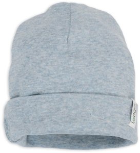 TB Print Lodger Beanie Melange czapka dziecięca Blue Fogg 0-6 miesięcy BEM 110_0-6 BEM 110_0-6 (8719033419421) 2