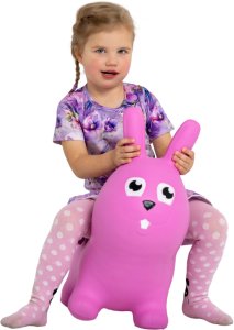 Gerardos toys Gerardo's Toys lēkāšanas rotaļlieta  zaķis  rozā GT69459 GT69459 (4743345694591) 2