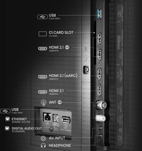 Hisense U7Q  100''  4K UHD  Mini LED  melna - Televizors  100U7Q (6942351418414) 10
