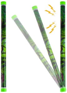 LeanToys Tuba Dźwiękowa Akustyczna Dinozaury Światła Kolorowa 40cm Mix 3