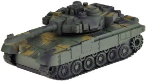 Jokomisiada Czołg RC na Pilota Obracana Wieżyczka Światła Realistyczne dźwięki RC0728 4