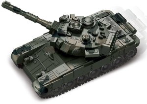 Jokomisiada Czołg RC na Pilota Obracana Wieżyczka Światła Realistyczne dźwięki RC0728 9