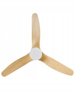 Wentylator sufitowy z lampą ANDERSON Z pilotem Jasnobrązowy 5