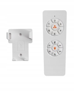 Wentylator sufitowy z lampą ANDERSON Z pilotem Jasnobrązowy 8