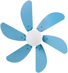 Wentylator sufitowy z lampą LOGAR Z pilotem Niebieski 7