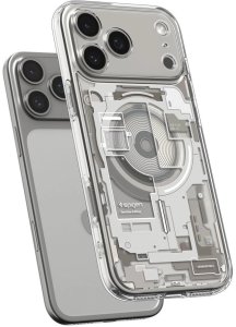 Spigen Ultra Hybrid Mag MagSafe - Etui do iPhone 17 Pro Max (Zero One Naturalny Tytan) 5