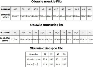 Fila Buty męskie Hypert P czarno-białe FFM0441 83336 43 6