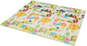 Mata piankowa edukacyjna Żyrafa w Krainie Nauki 180cm x 200cm 3