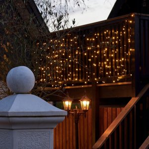 Lumineo curtain steady koristevalosarja ulkokayttoon, 2 x 2 metria 2