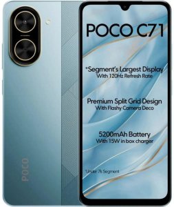 Xiaomi Poco C71 Dual Sim 4GB RAM 128GB - Blue 2