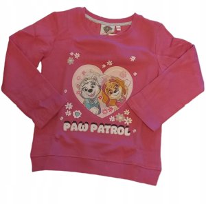 Bluza dziewczęca bawełniana różowa rozmiar 110 116 Psi Patrol Skye 6