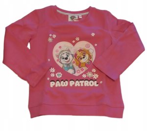 Bluza dziewczęca bawełniana różowa rozmiar 110 116 Psi Patrol Skye 9